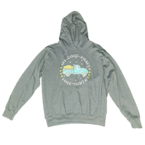 Souther y'all brand. Women's sz L gray hoodie. GREAT CONDITION